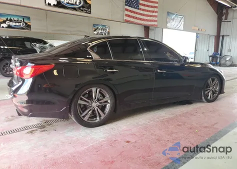 2015 Infiniti Q50 Base z USA, uszkodzony, nr VIN JN1BV7AP7FM349837